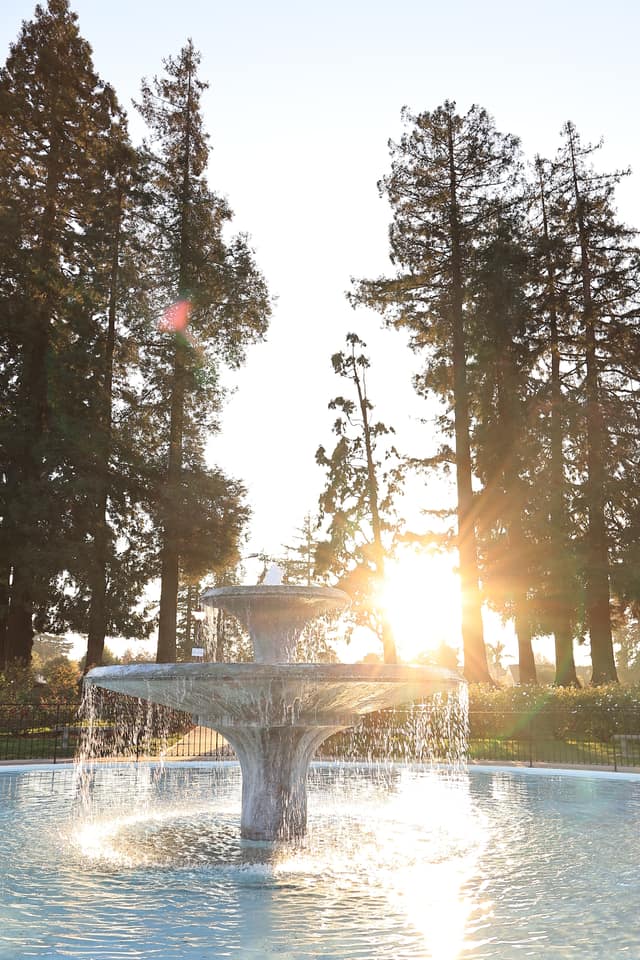 Municipal Rose Garden Fountain